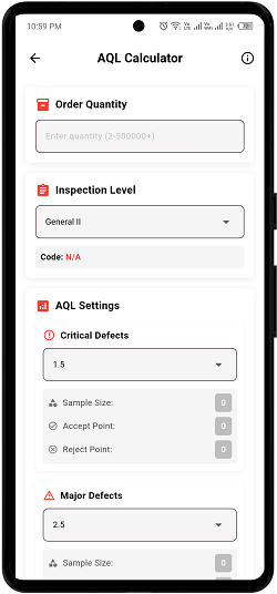 PLI Smart QC Tools screen 3